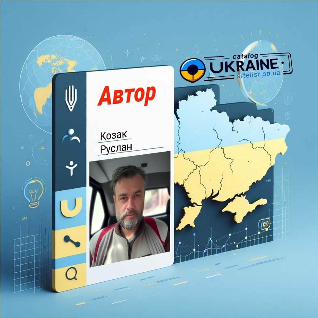 Козак Руслан - автор каталогу sitelist.pp.ua